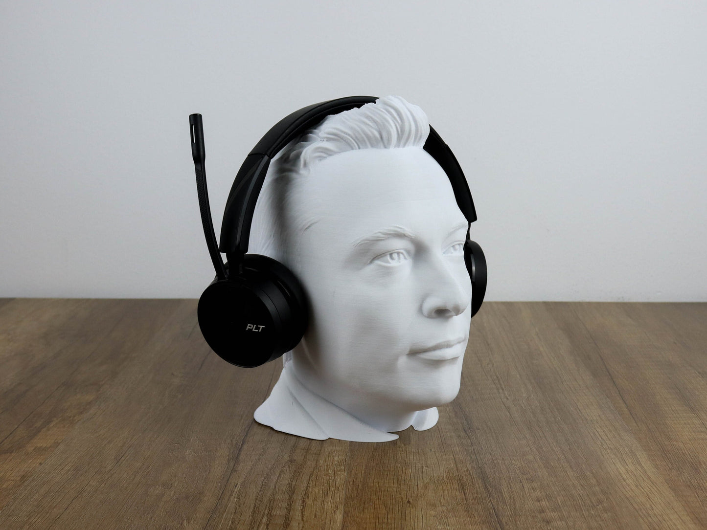 Elon Musk Headphone Holder, Desktop Decor Headphone stand, Gaming Accessories