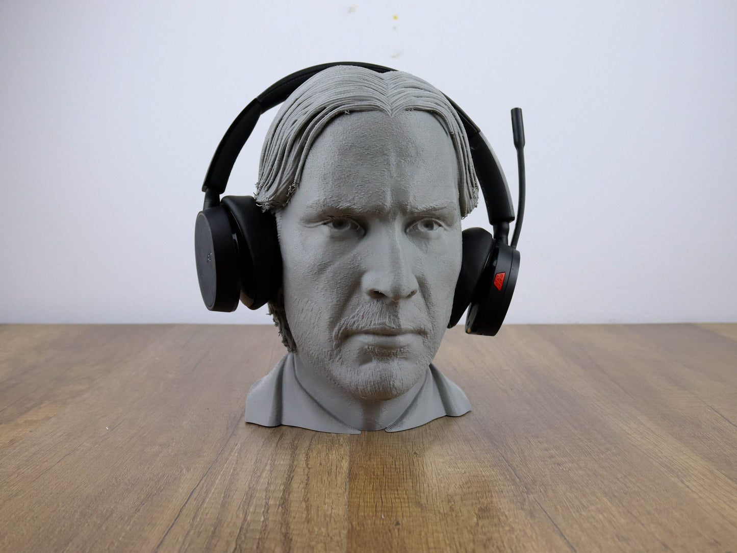 Keanu Reeves Headphone Holder, Desktop Decor Headphone stand, Gaming Accessories