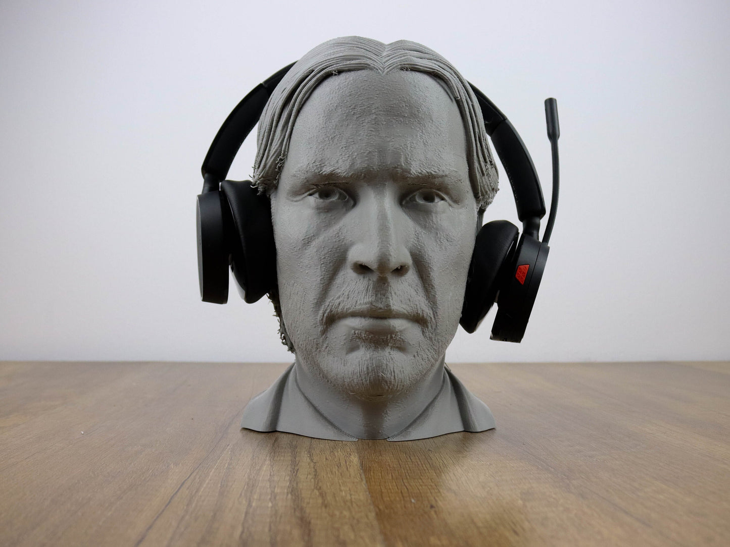 Keanu Reeves Headphone Holder, Desktop Decor Headphone stand, Gaming Accessories