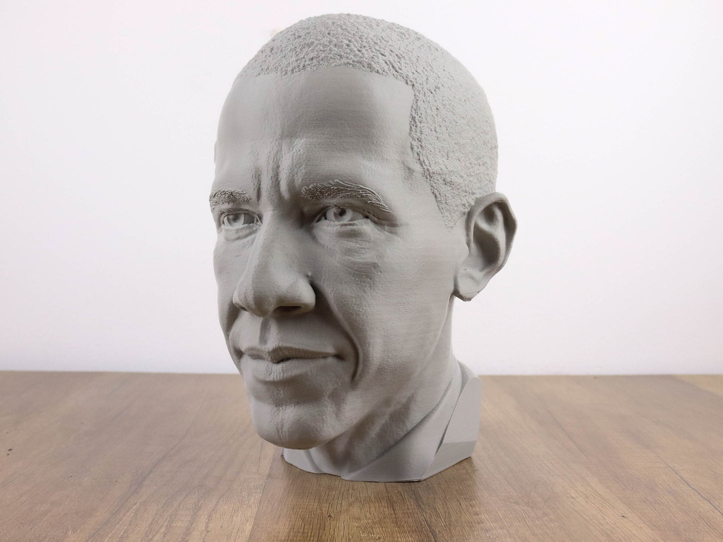Barrack Obama Headphone Holder 44th American President Bust Sculpture