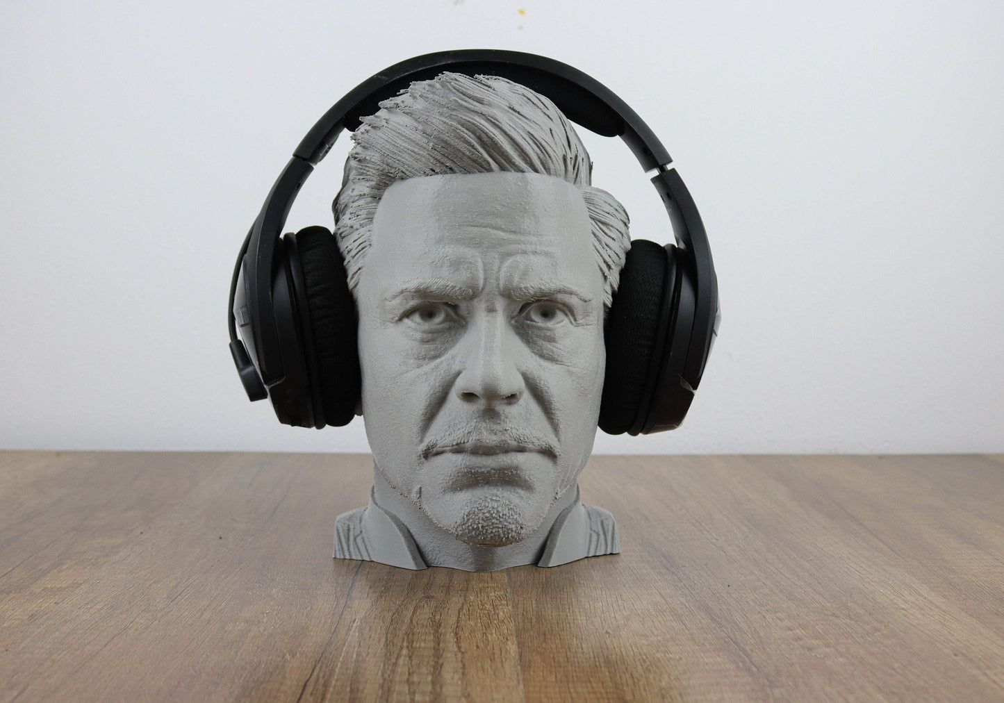 Robert Downey Jr. Headphone Holder, Desktop Decor Headphone stand, Gaming Accessories