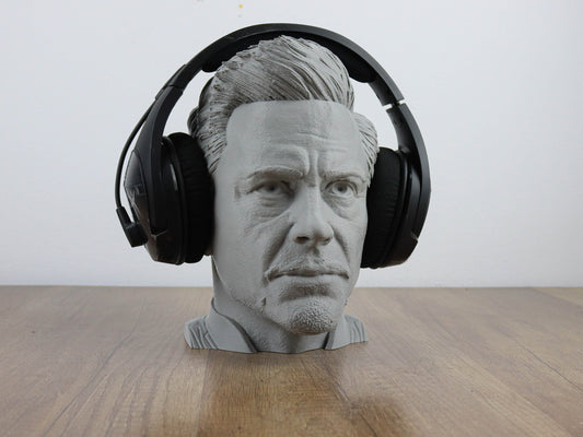 Robert Downey Jr. Headphone Holder, Desktop Decor Headphone stand, Gaming Accessories