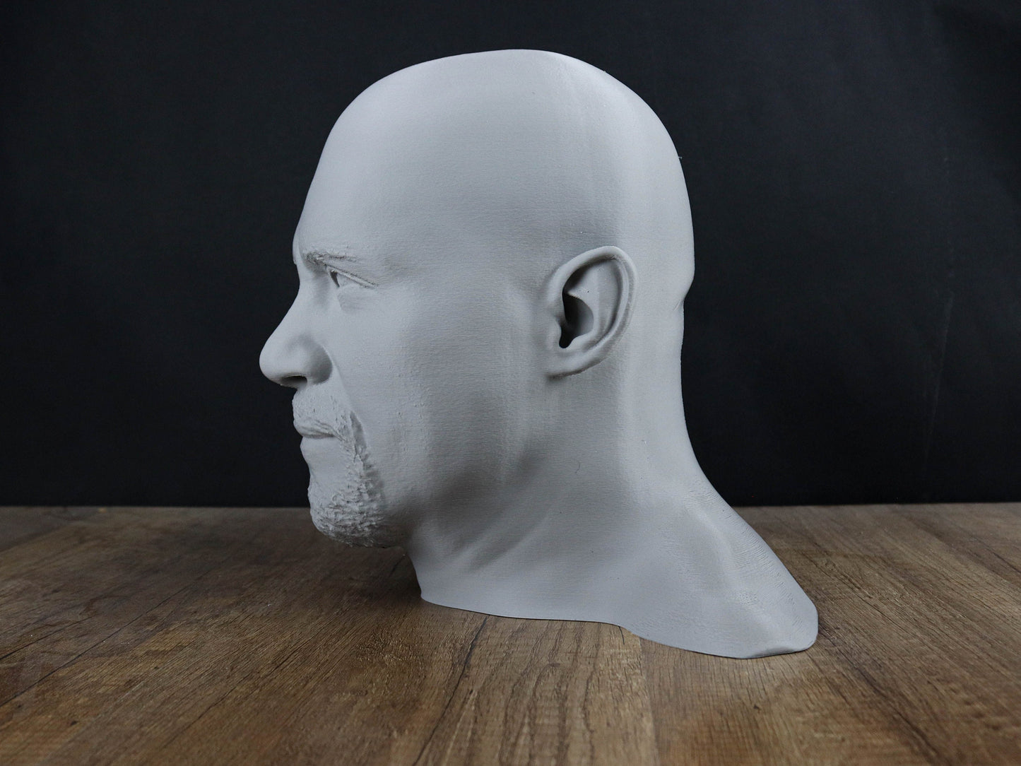 Steve Stone Cold Austin 3d Bust, Headphone Holder Sculpture