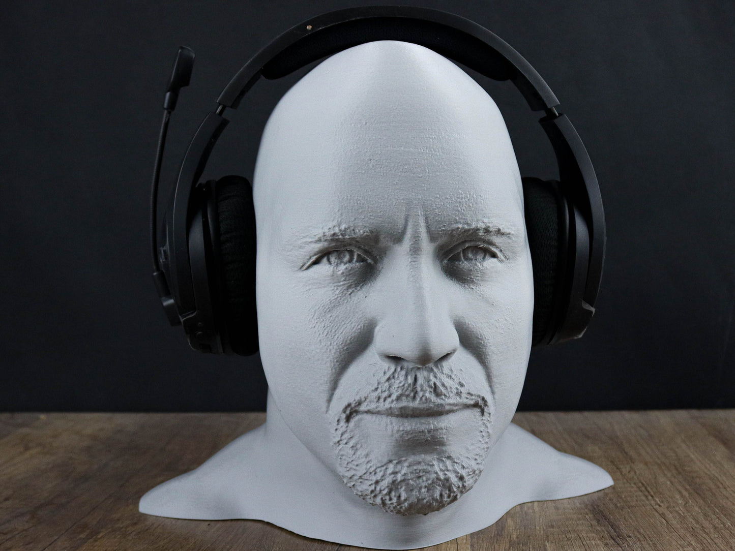 Steve Stone Cold Austin 3d Bust, Headphone Holder Sculpture