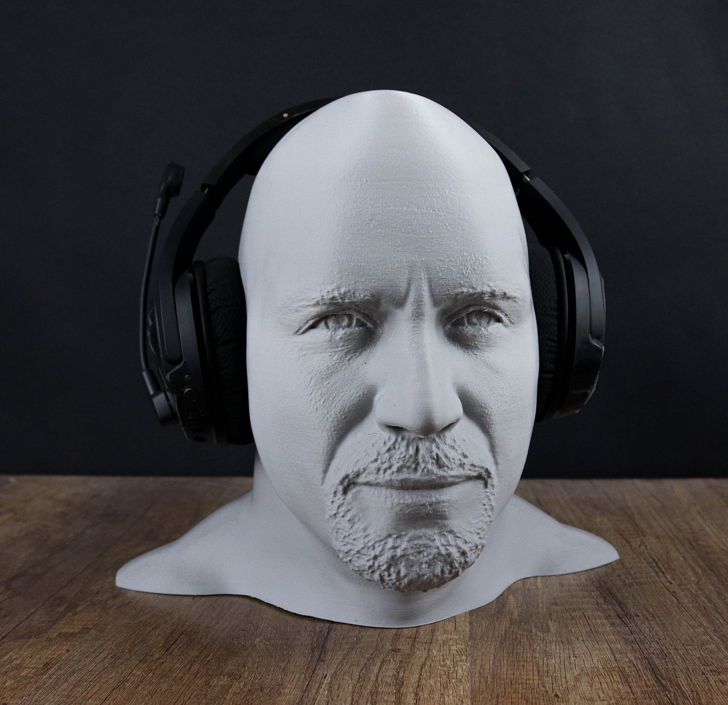Steve Stone Cold Austin 3d Bust, Headphone Holder Sculpture