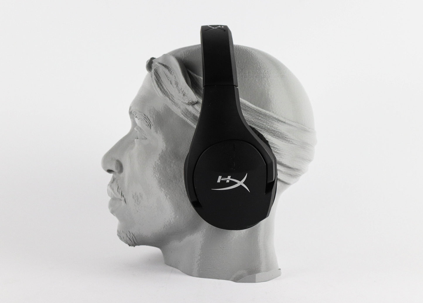 Tupac Shakur Headphone Holder, 2Pac Desktop Decor Headphone 3d Bust Gift