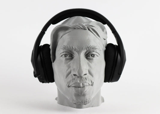 Tupac Shakur Headphone Holder, 2Pac Desktop Decor Headphone 3d Bust Gift