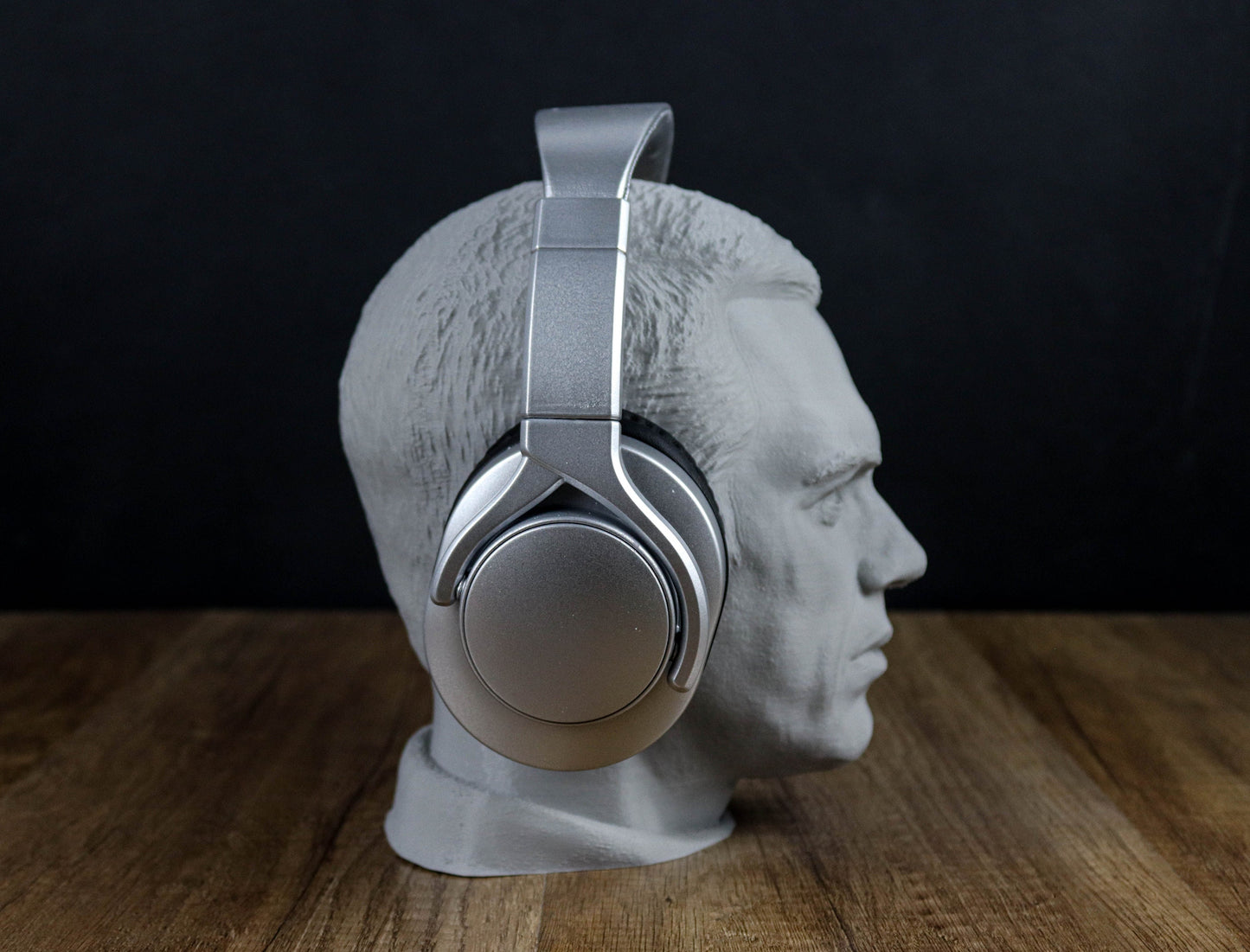 Steve McQueen Headphone Holder Bust, Headset Stand Figure, Room Decoration