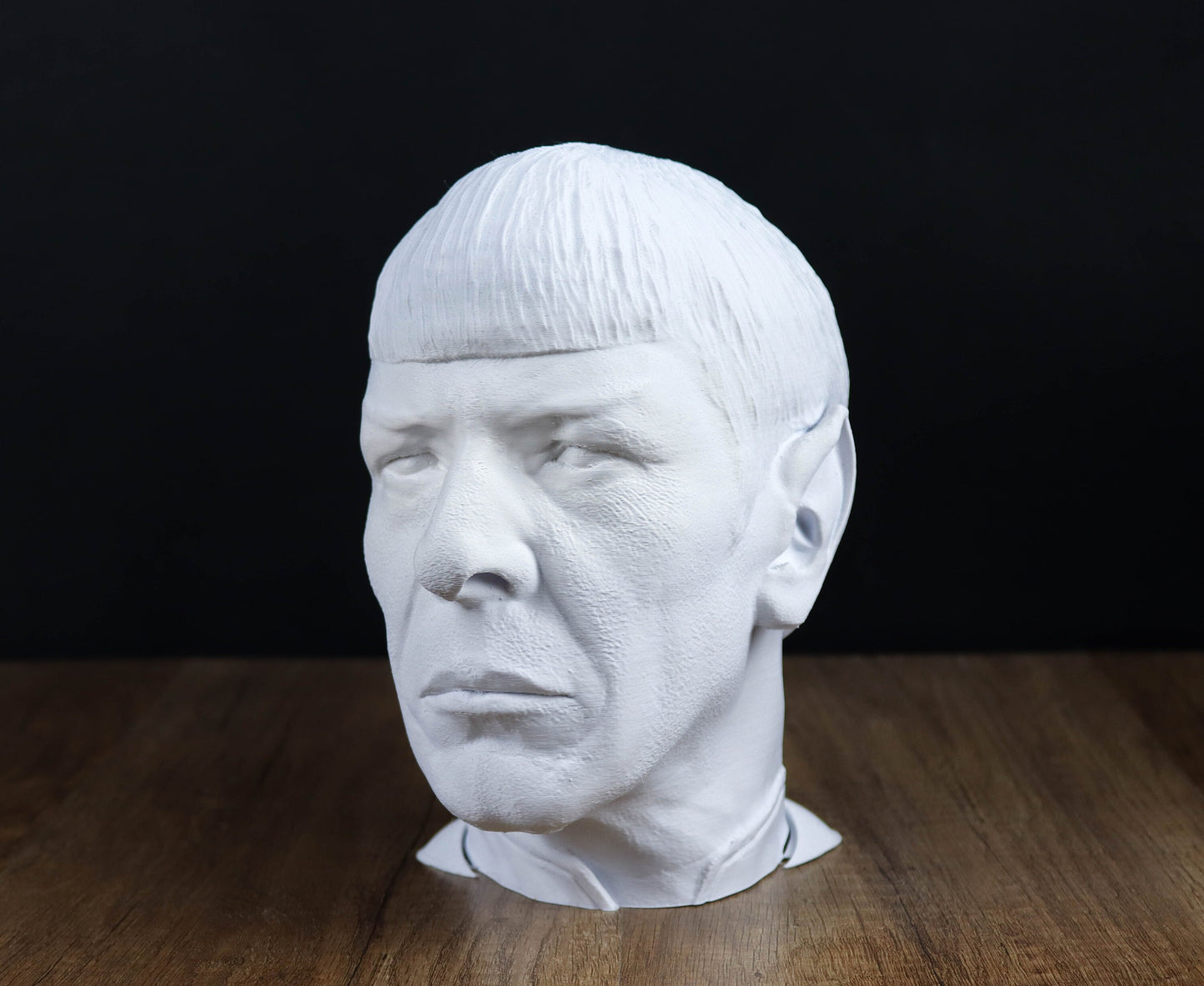 Leonard Nimoy Headphone Holder, Headset Stand, Bust, Sculpture, Decoration