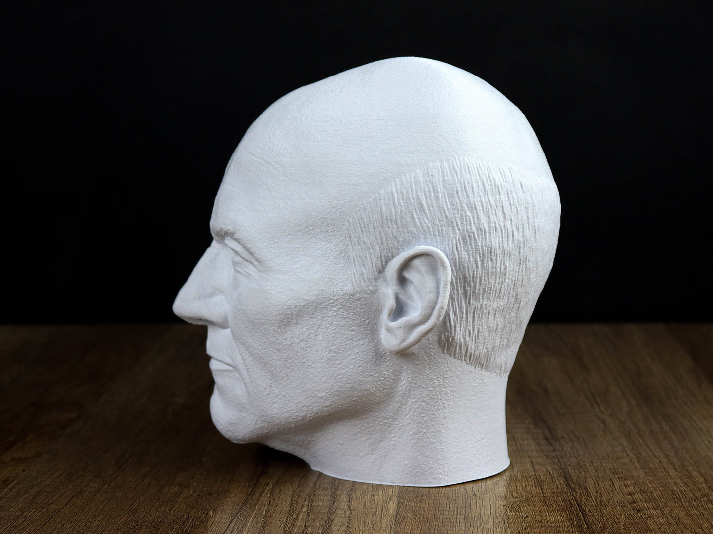 Jean-Luc Picard Headphone Holder, Headset Stand, Bust, Sculpture, Decoration