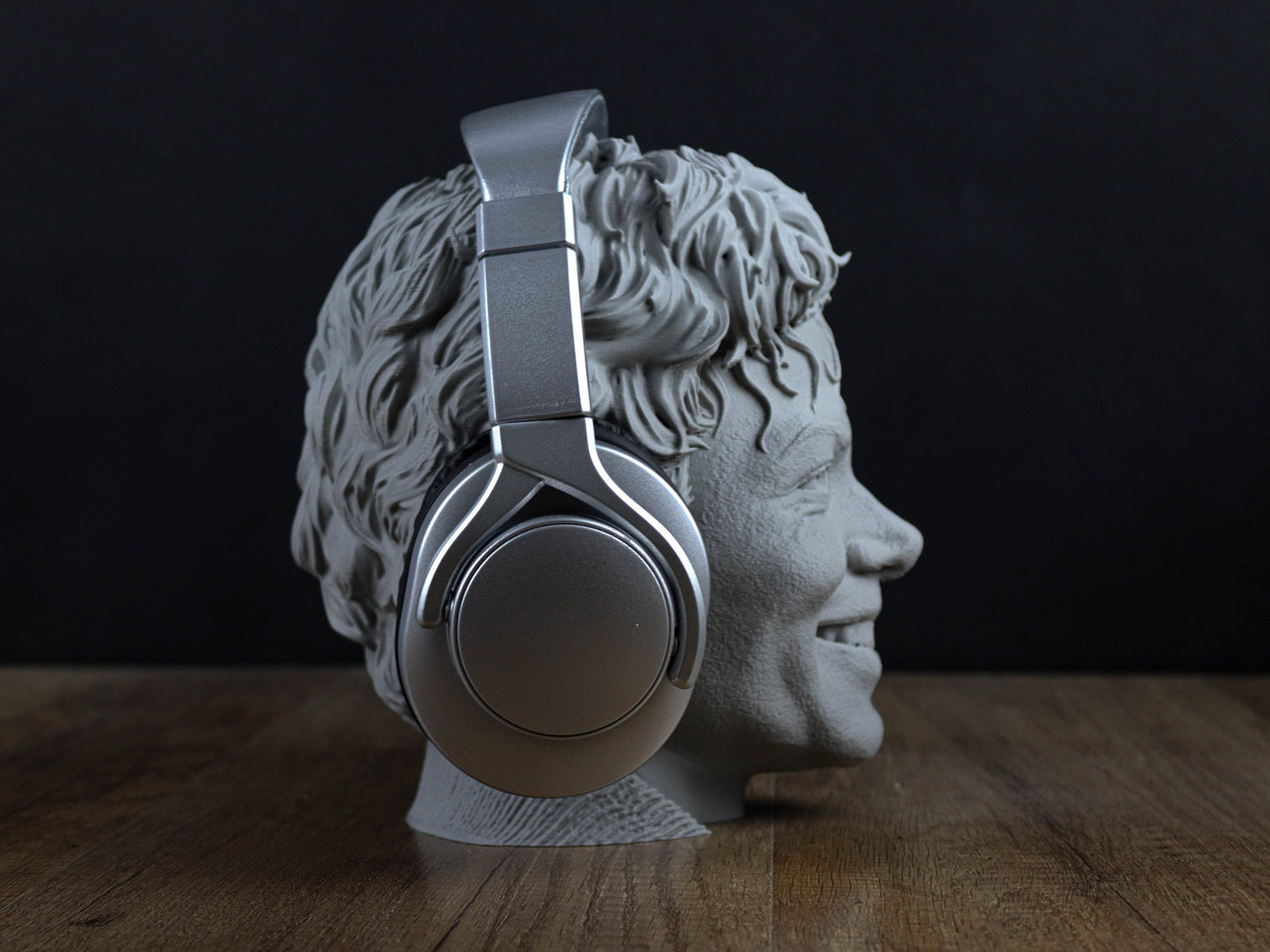 Michael Jackson Headphone Holder, Headset Stand, Bust, Sculpture, Decoration