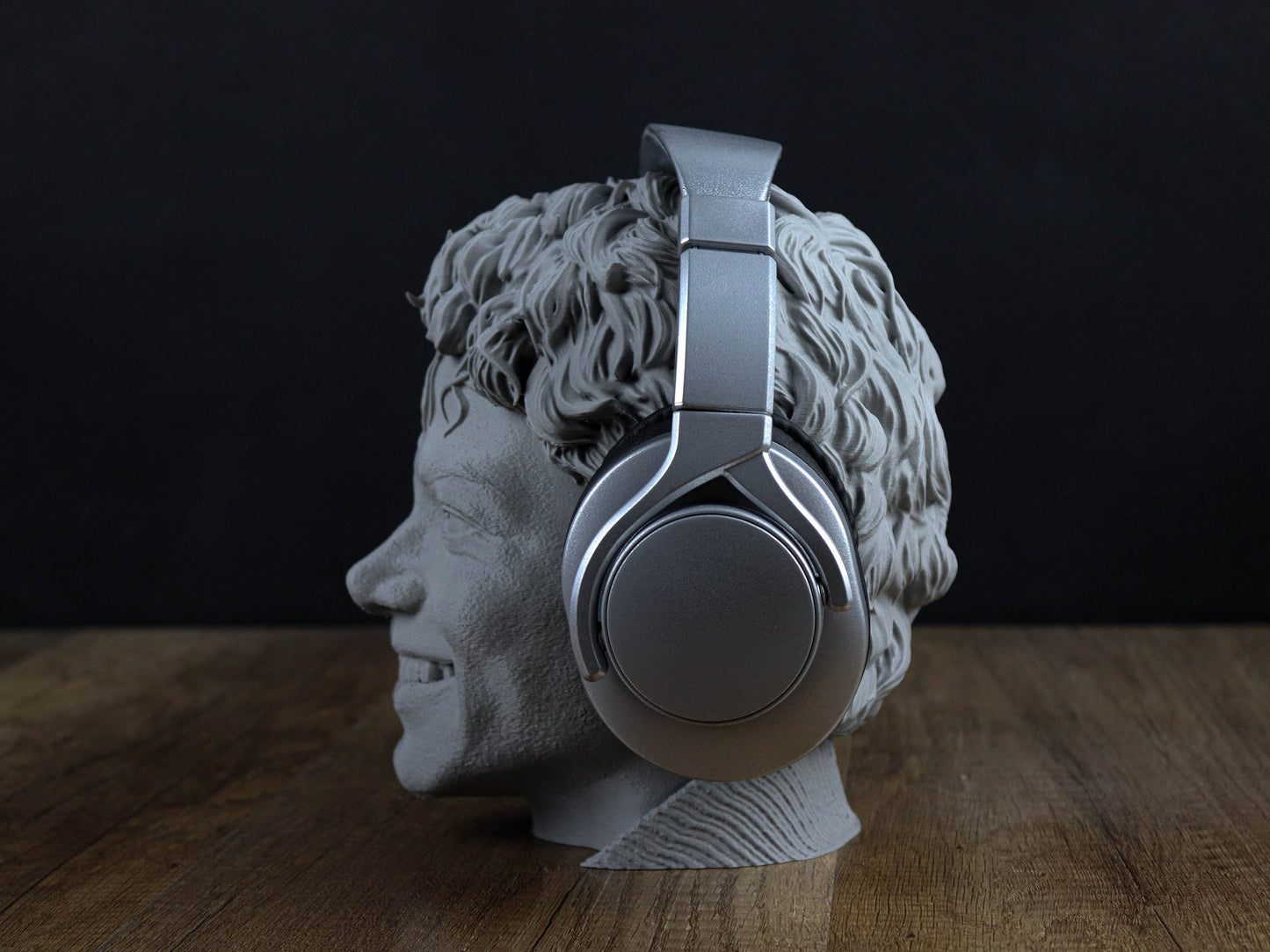 Michael Jackson Headphone Holder, Headset Stand, Bust, Sculpture, Decoration