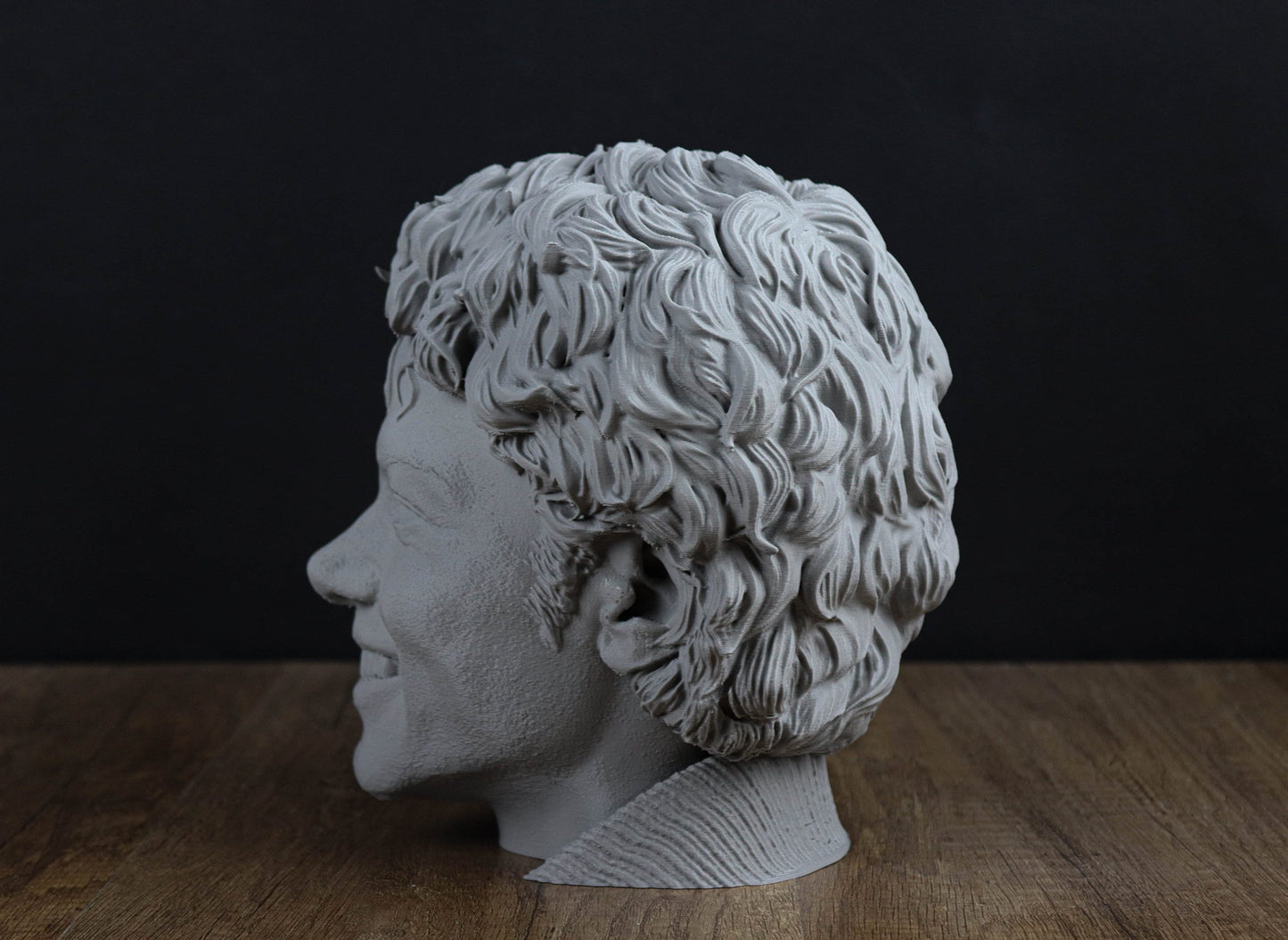 Michael Jackson Headphone Holder, Headset Stand, Bust, Sculpture, Decoration