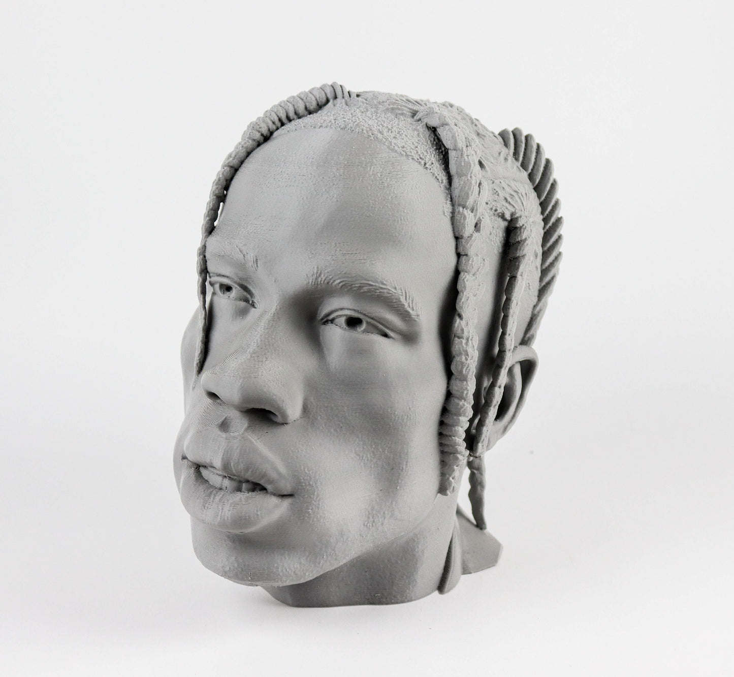 Travis Scott Headphone Holder, Headset Stand, Bust, Sculpture, Decoration