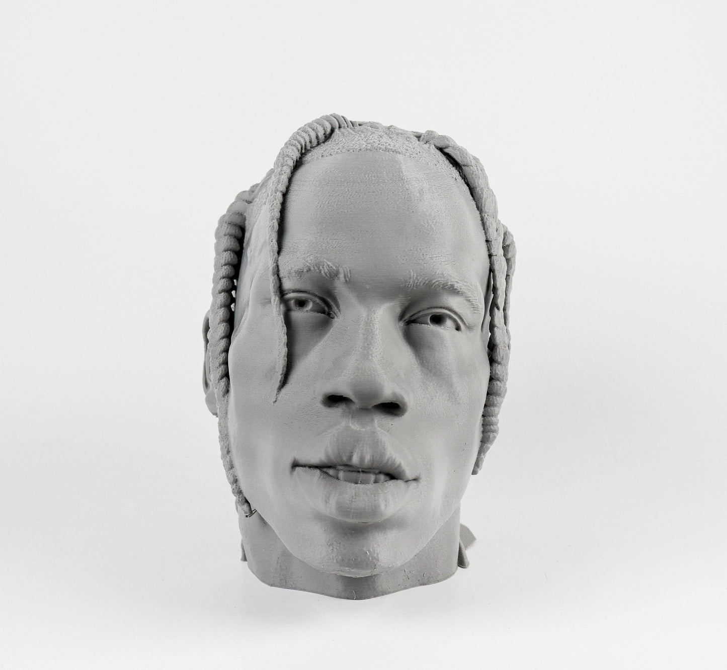 Travis Scott Headphone Holder, Headset Stand, Bust, Sculpture, Decoration
