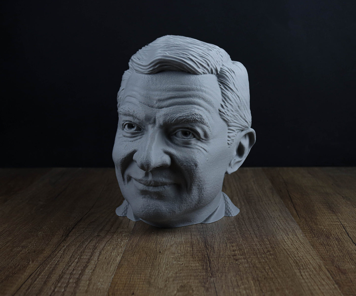 Mr Bean Headphone Holder, Headset Stand, Bust, Sculpture, Decoration