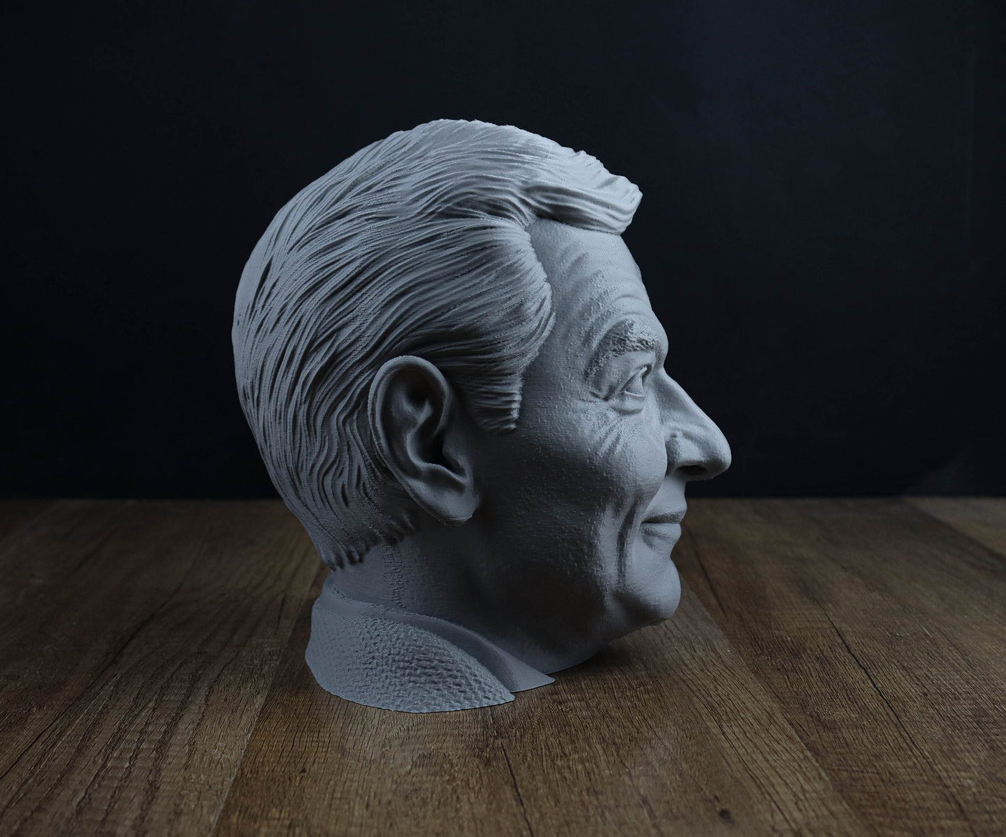Mr Bean Headphone Holder, Headset Stand, Bust, Sculpture, Decoration