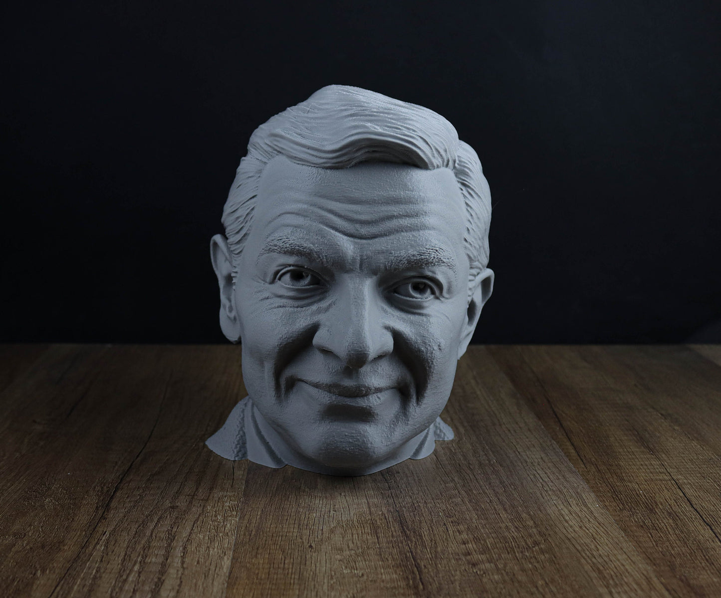 Mr Bean Headphone Holder, Headset Stand, Bust, Sculpture, Decoration
