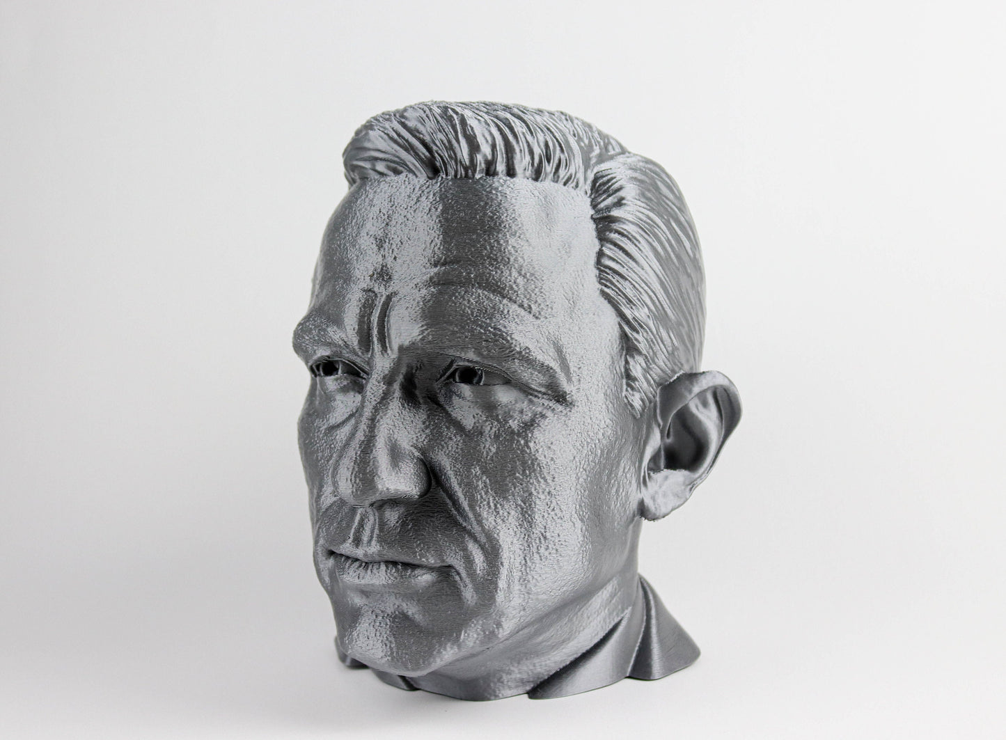 Daniel Craig Headphone Holder, Headset Stand, Bust, Sculpture, Decoration