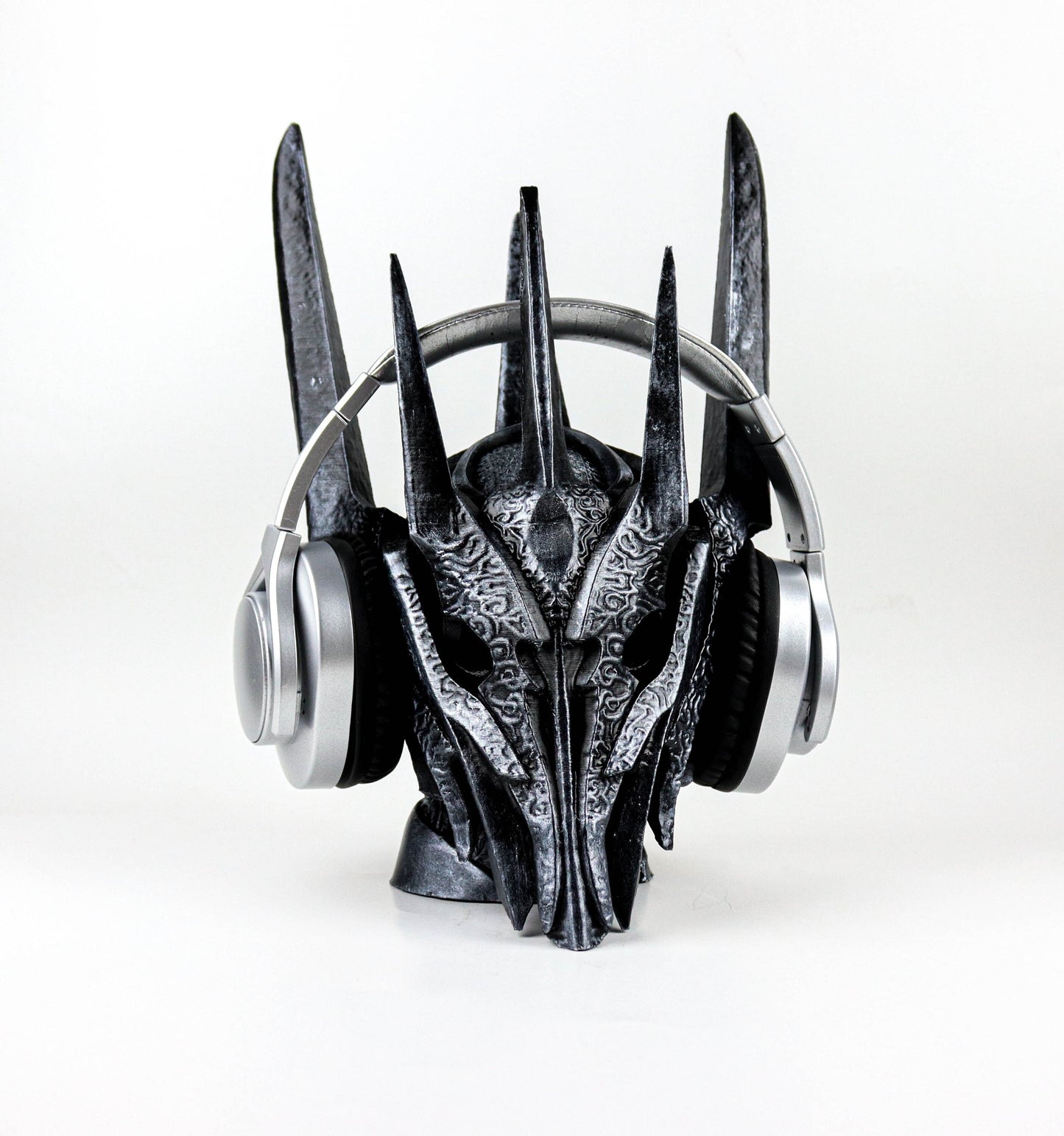 Sauron Headphone Stand, The Dark Lord Headphone Holder, Lord of Mordor Head, Gift for Gamer