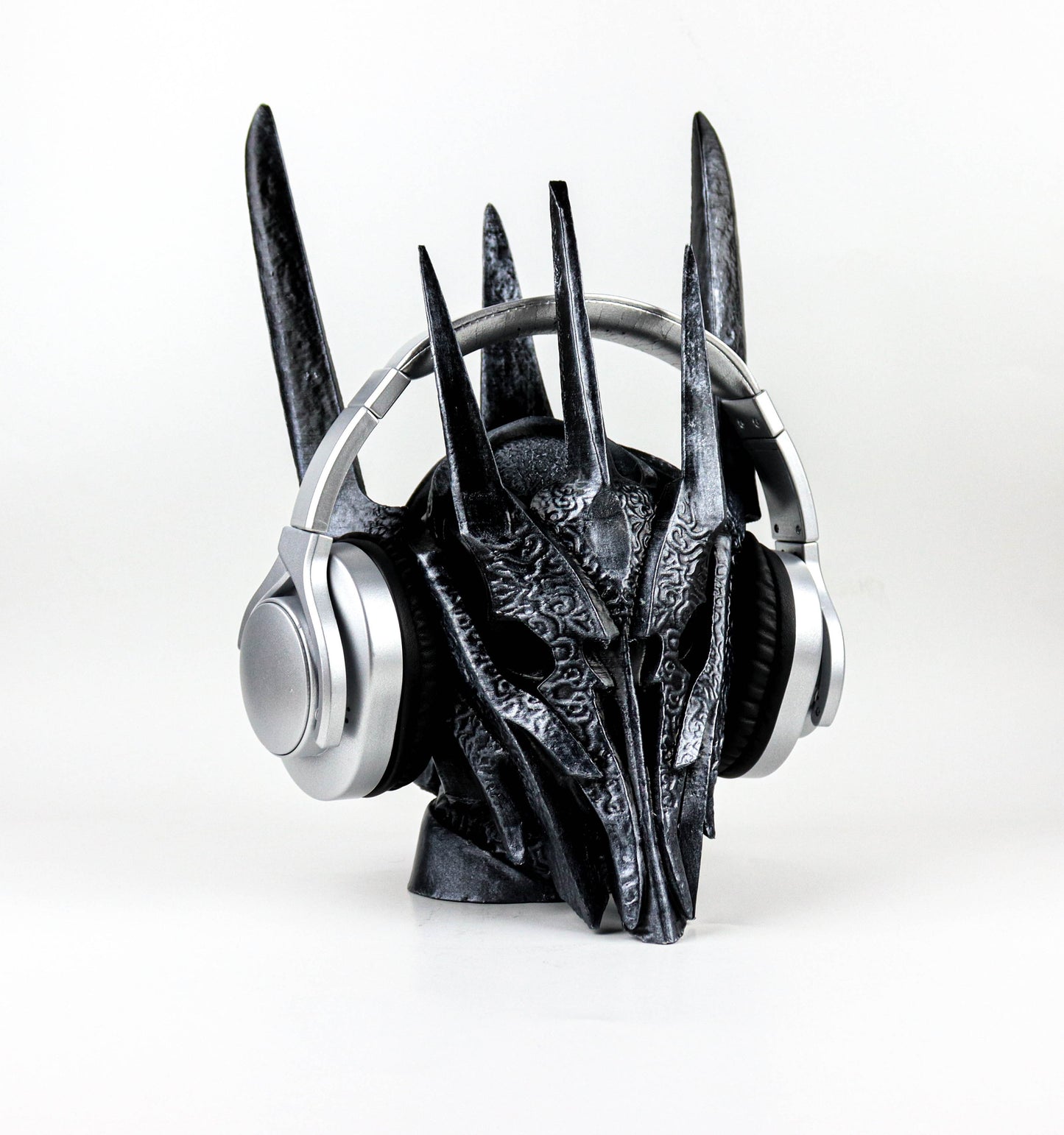 Sauron Headphone Stand, The Dark Lord Headphone Holder, Lord of Mordor Head, Gift for Gamer