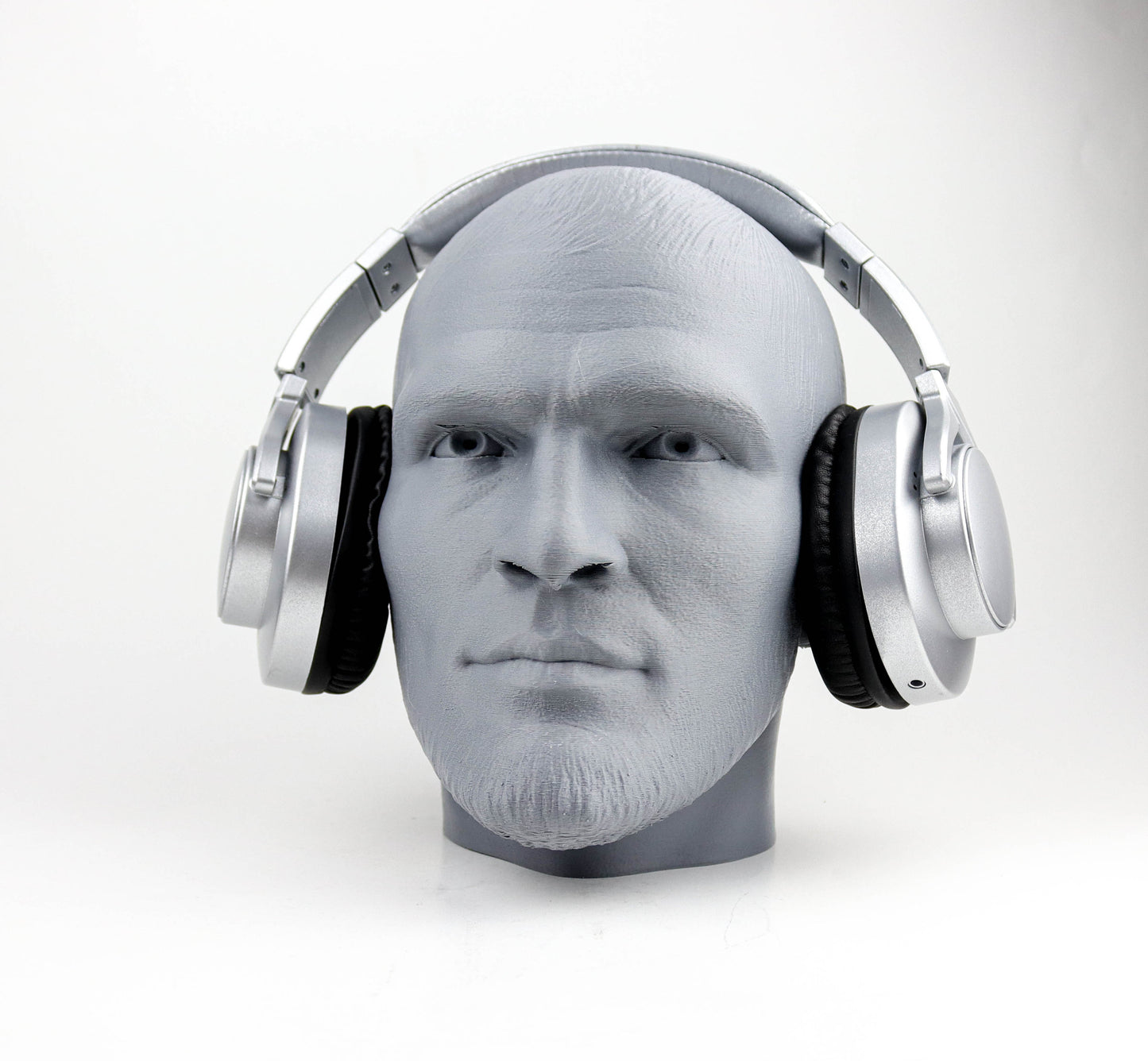 Khabib Nurmagomedov Bust Headphone Holder, Headset Stand, Bust, Sculpture, Decoration