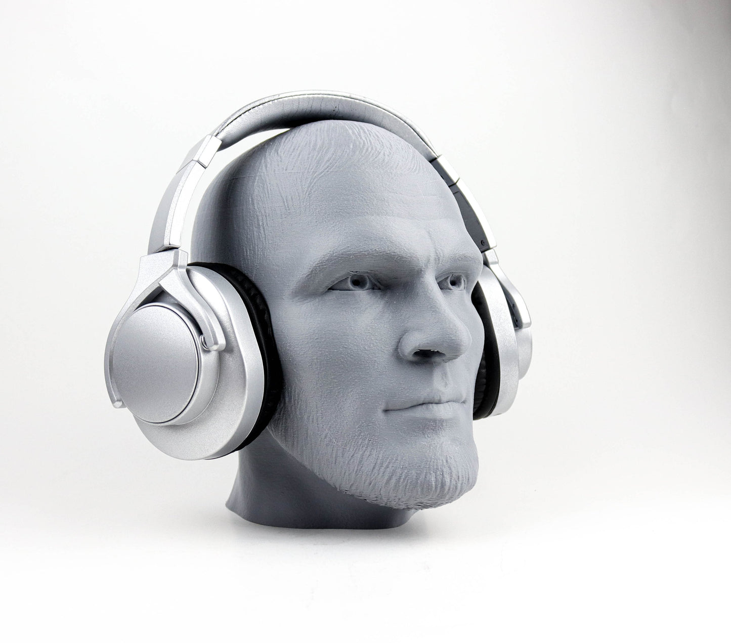 Khabib Nurmagomedov Bust Headphone Holder, Headset Stand, Bust, Sculpture, Decoration