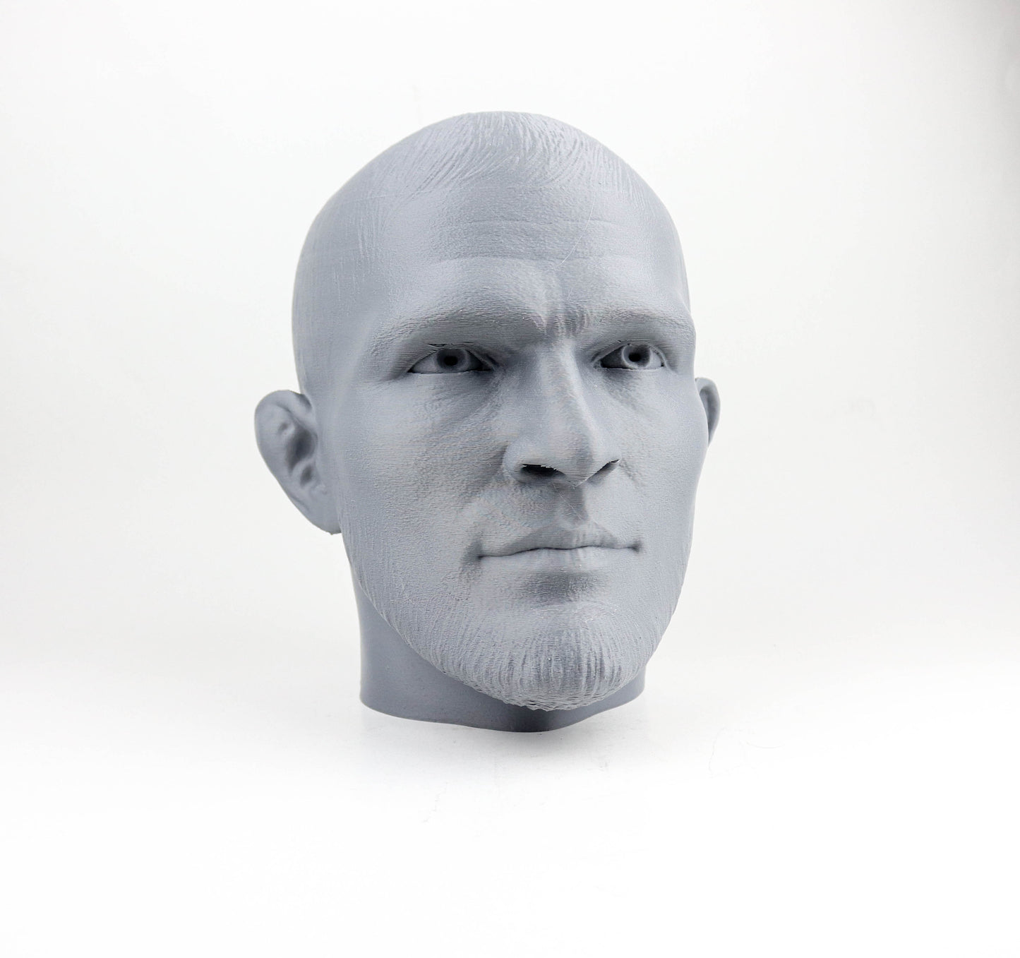 Khabib Nurmagomedov Bust Headphone Holder, Headset Stand, Bust, Sculpture, Decoration