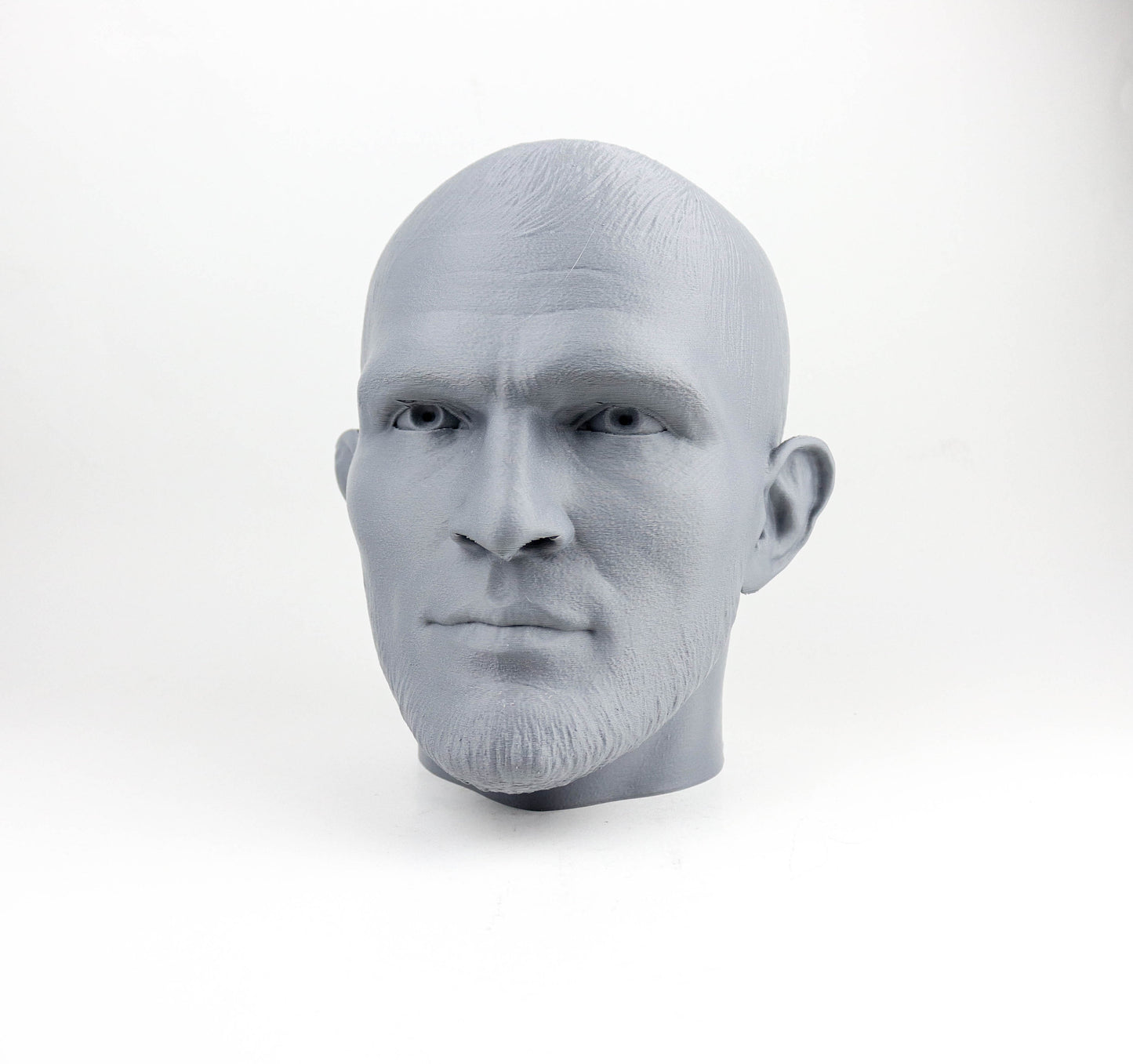 Khabib Nurmagomedov Bust Headphone Holder, Headset Stand, Bust, Sculpture, Decoration