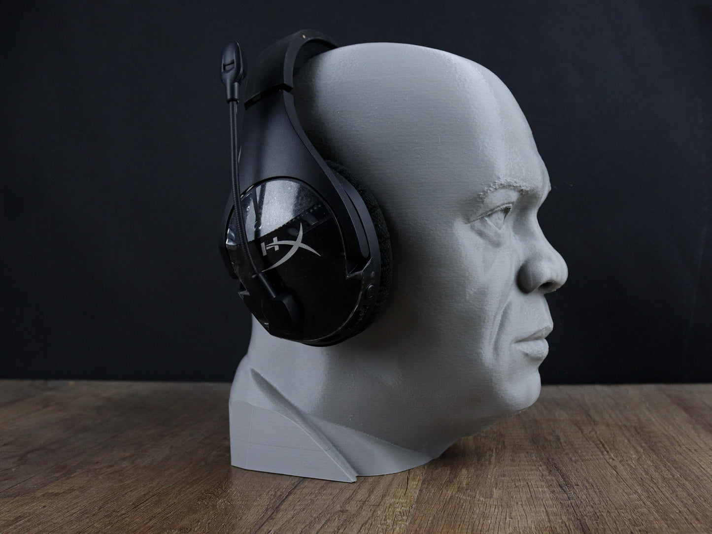 Samuel L Jackson 3d Bust, Headphone Holder Sculpture