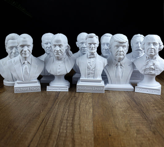 Presidential Picks: Choose Your USA President Bust