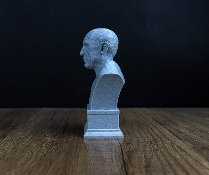 Pablo Picasso Bust,  Spanish painter Sculpture, Home Decor