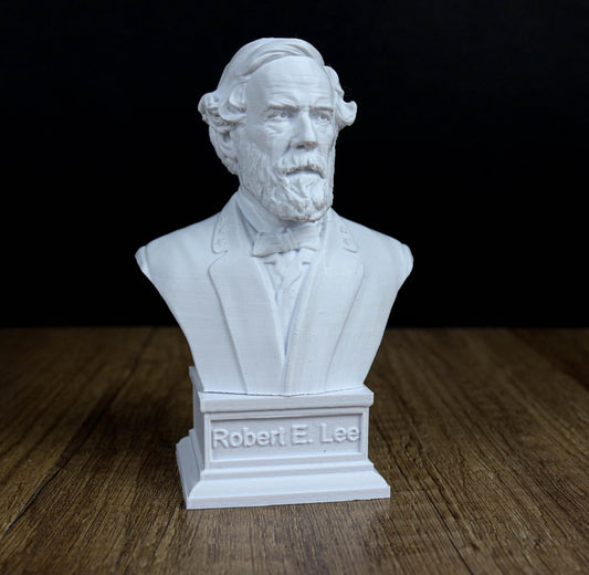 Robert E. Lee Bust,  Confederate General during the American Civil War Statue