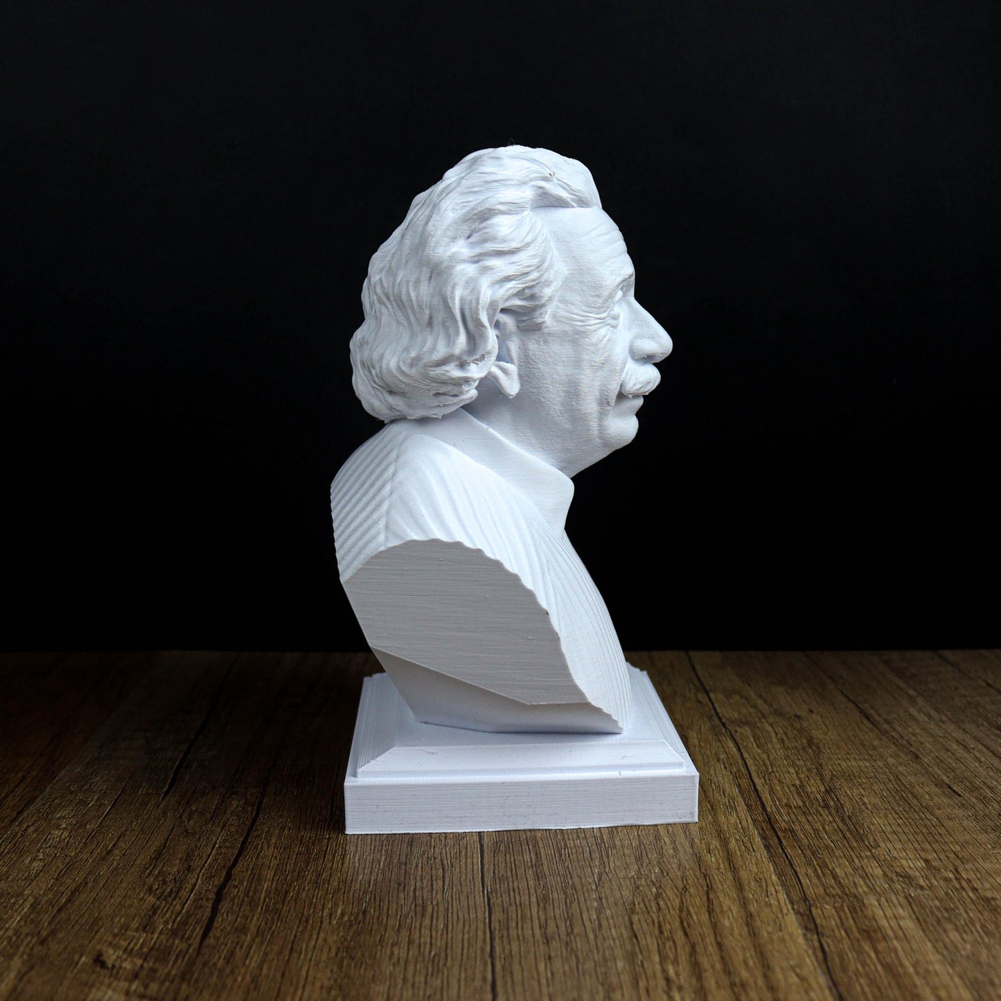 Albert Einstein Bust, German Physicist and Mathematician Desktop Statue