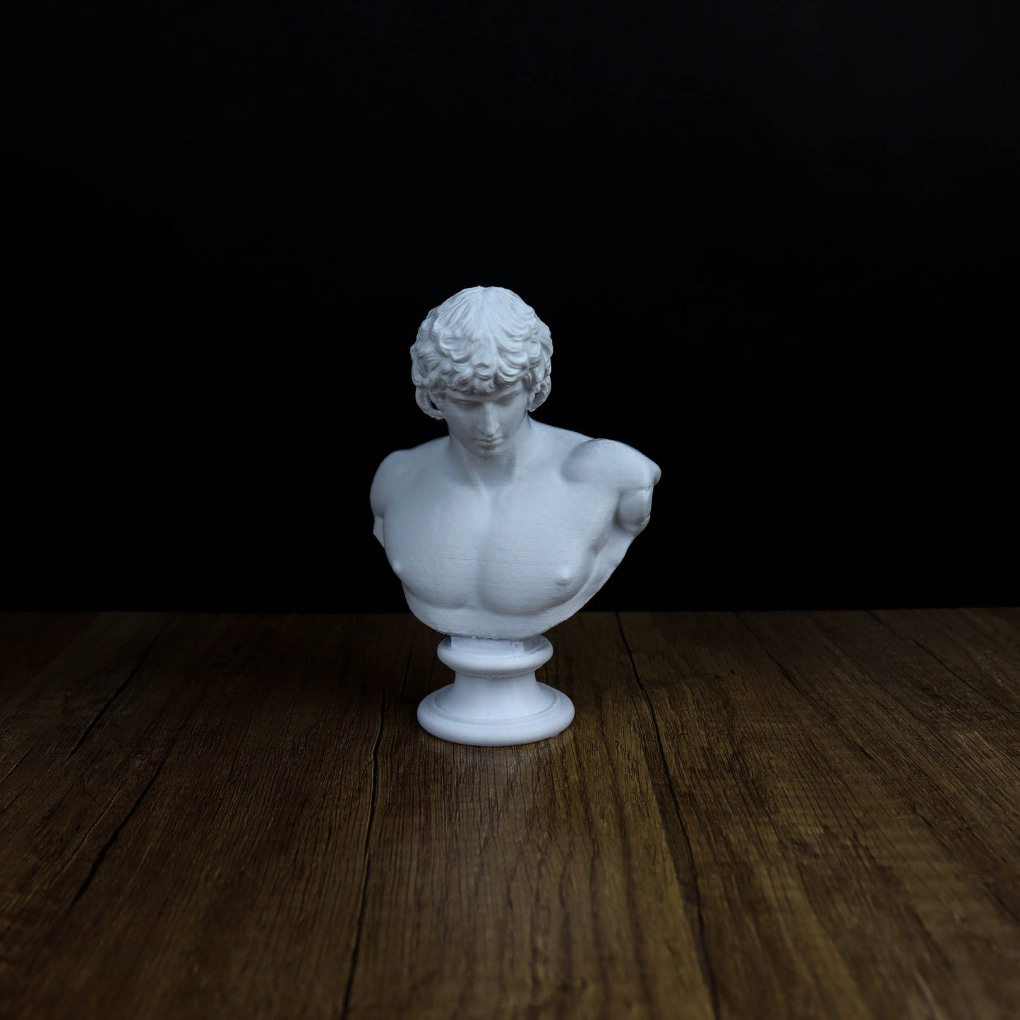 Antinous Bust, Classical Greek Beauty Sculpture