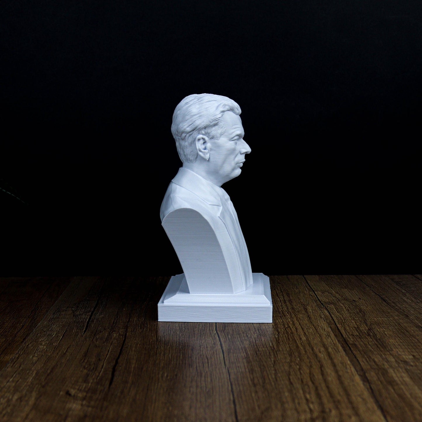 Aldous Huxley Bust, English Writer and Philosophe Statue, Brave New World Author Sculpture