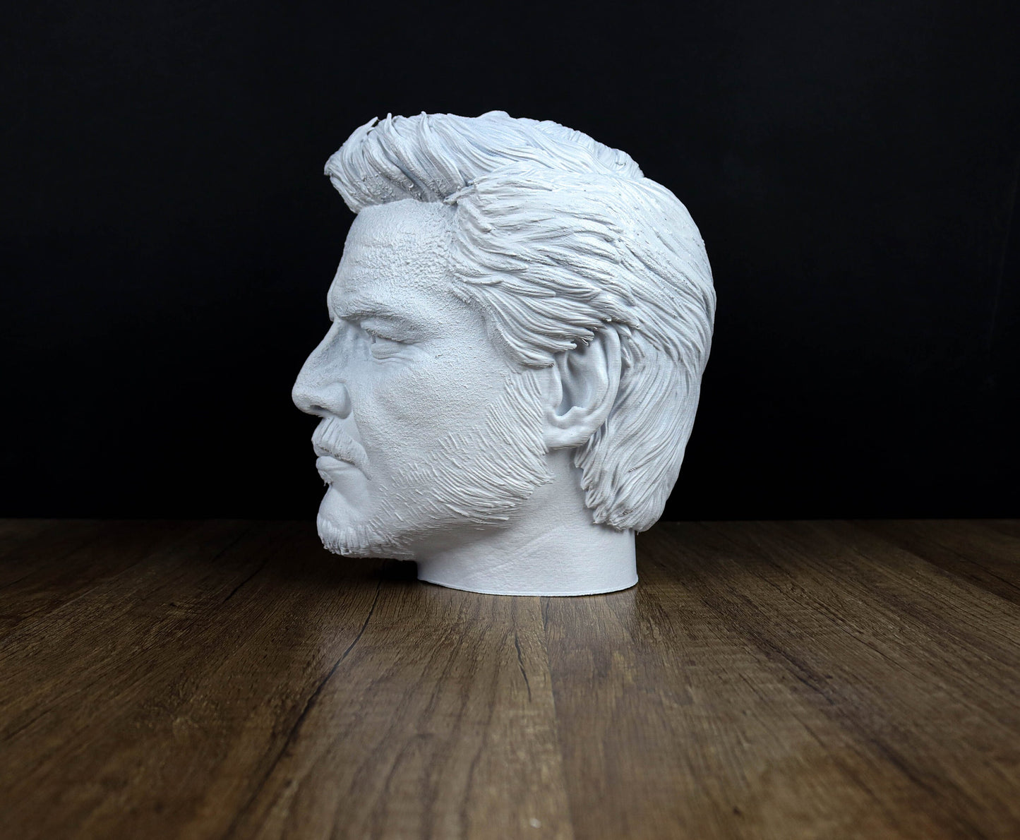 Pedro Pascal Headphone Holder, Headset Stand, Bust, Sculpture, Decoration
