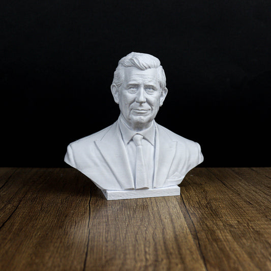 King Charles III Bust
