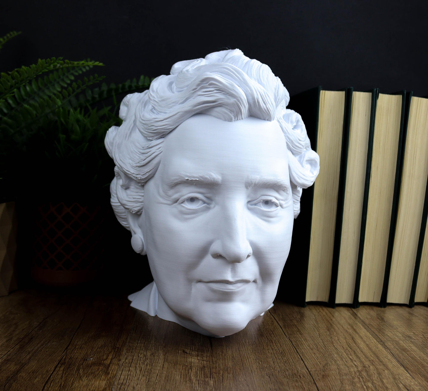 Agatha Christie Head Bust