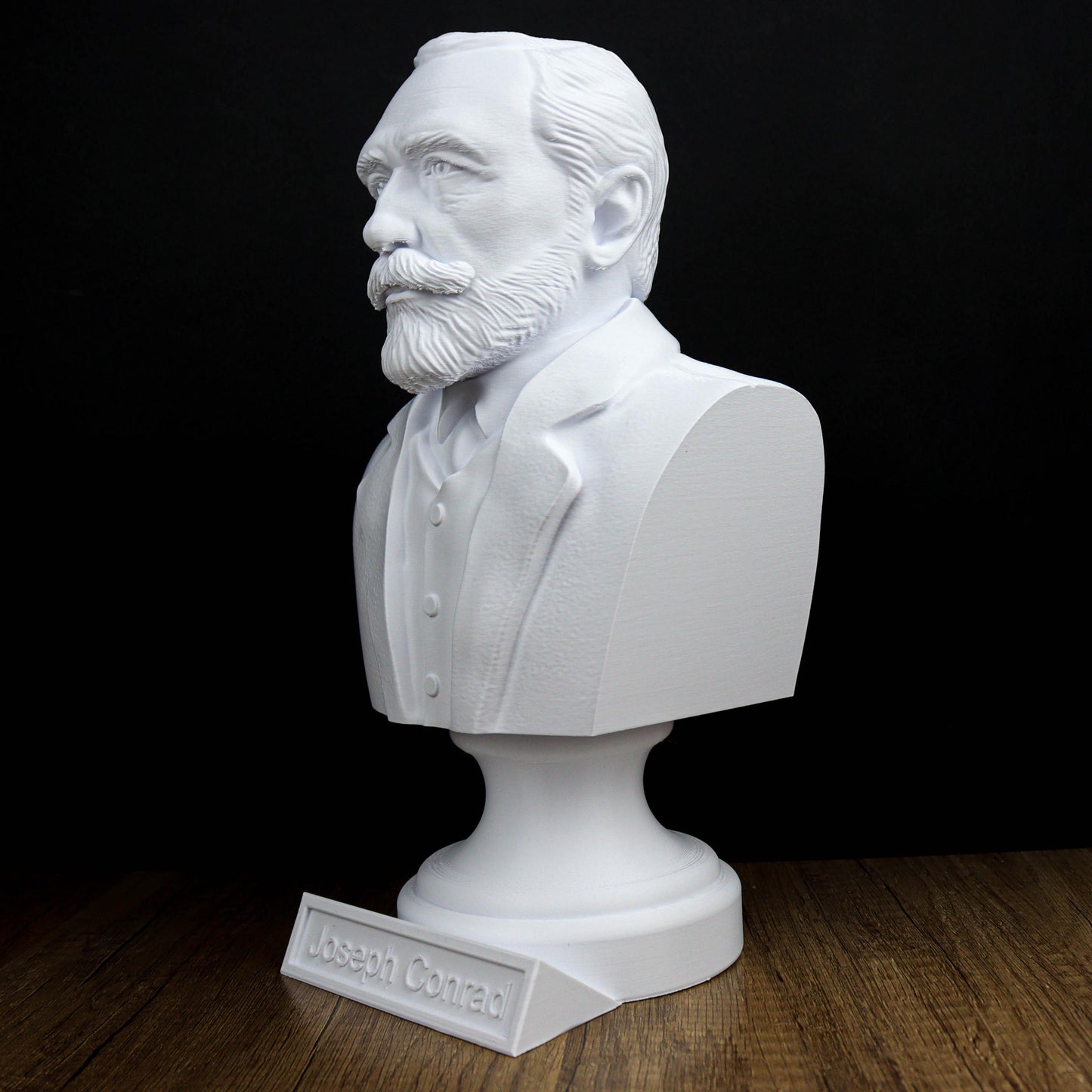 Joseph Conrad Bust, Unique Literary Home Decor
