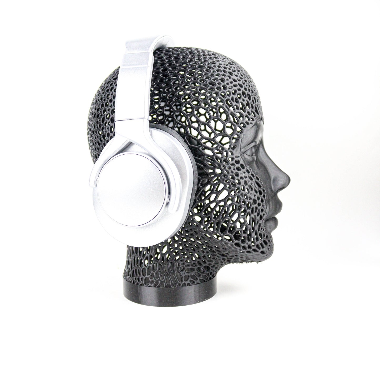 Female Sculpture Bust, Headphone Holder Decoration, Headset Stand, Abstract Art  Sculpture Decor