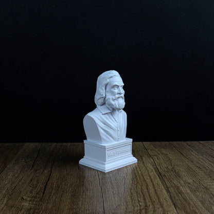 Walt Whitman Bust, American Poet, Essayist Statue