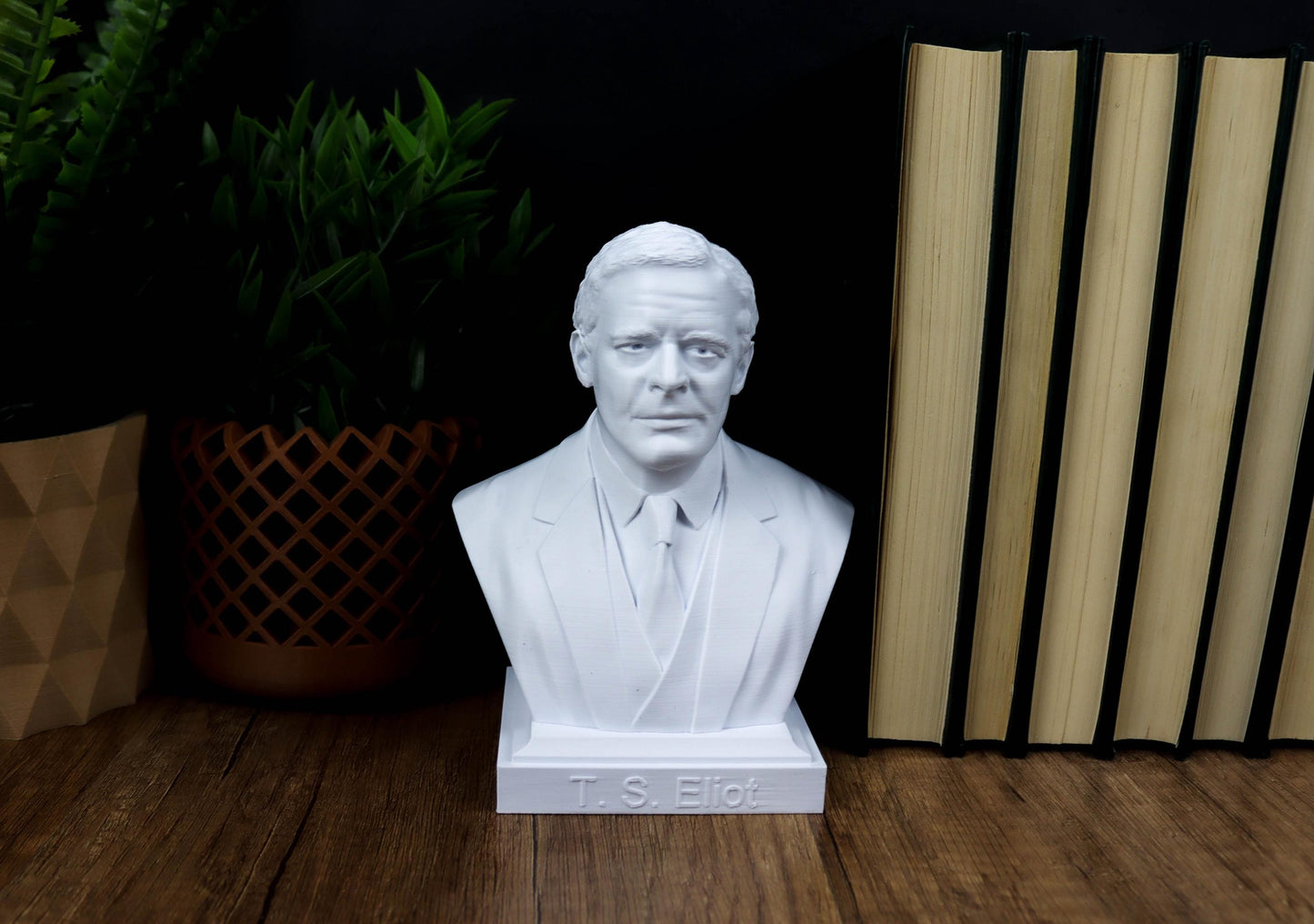 T.S. Eliot Bust, Modernist Poetry Gift for Book Lovers