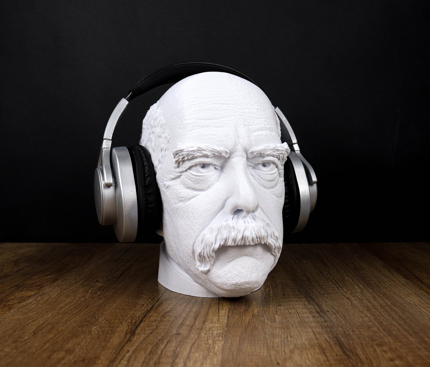 Otto von Bismarck Head Bust, Chancellor of the German Empire 3d Bust Sculpture Active