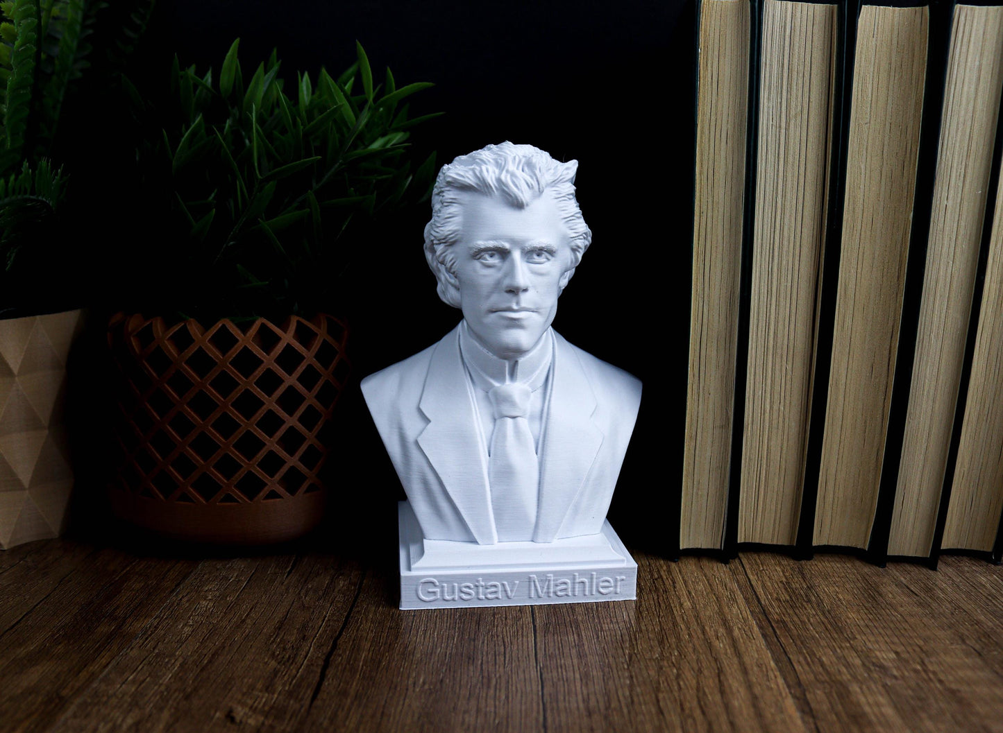 Gustav Mahler Bust, Classical Composer Sculpture, Gift for Music Lovers