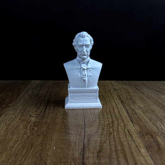 Goethe Bust, Johann Wolfgang von Goethe Statue, Romantic Era Poet Statue