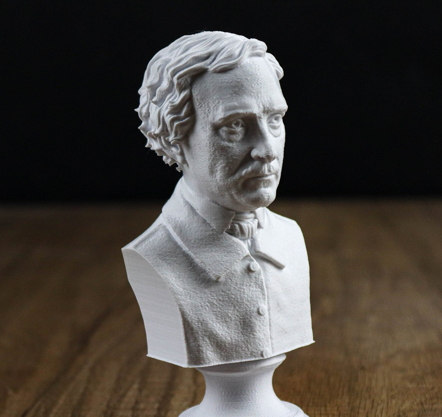 Edgar Allan Poe Bust Sculpture