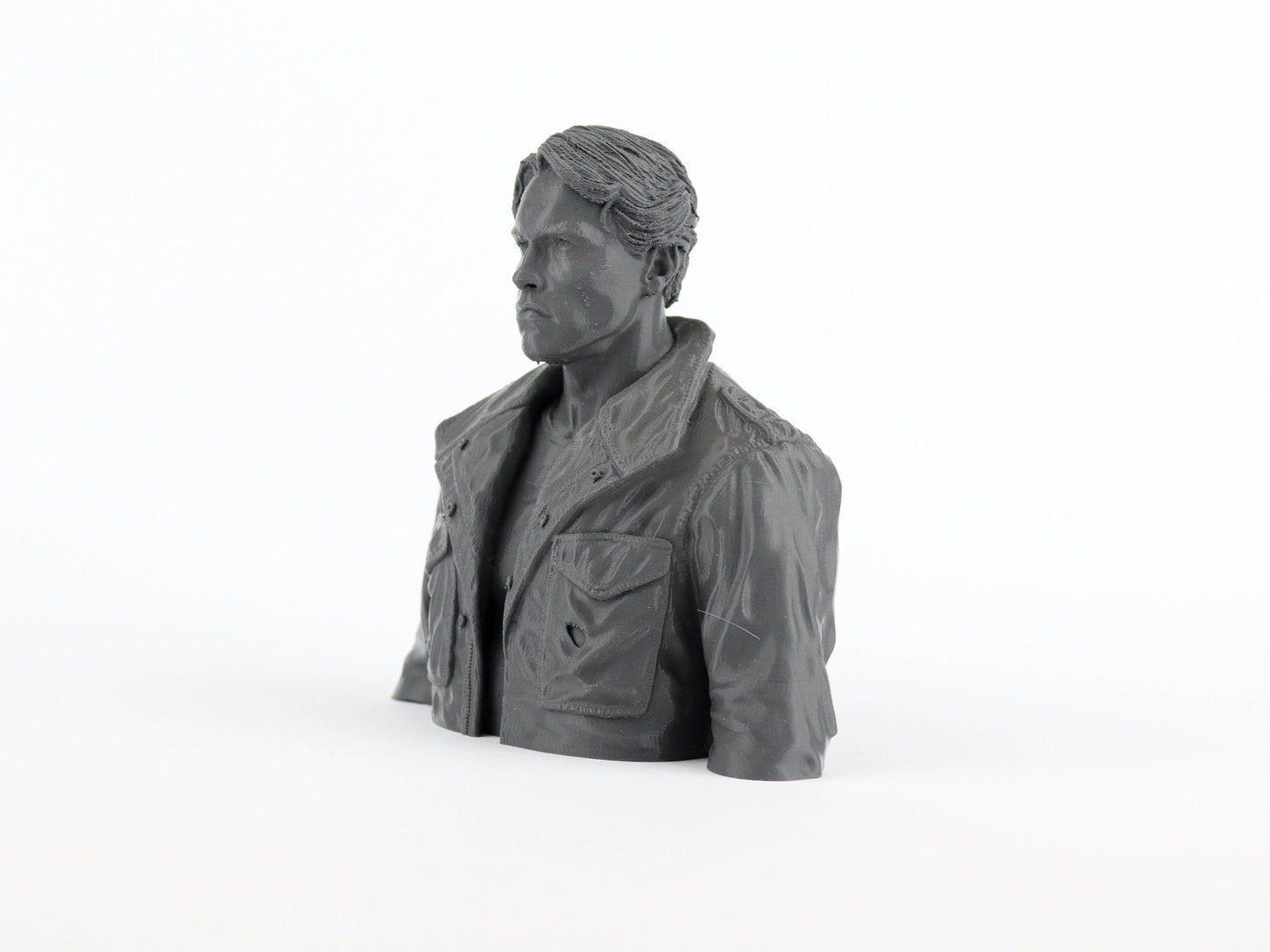 Arnold Schwarzenegger as Terminator 3d Bust Sculpture
