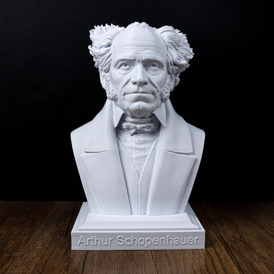 Arthur Schopenhauer Bust, German philosopher Statue, Sculpture Decoration ,Decor