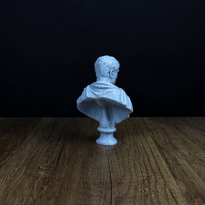 Constantine the Great 3D Printed Bust, Iconic Roman Emperor Sculpture